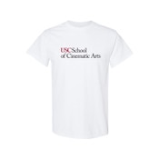USC Trojans Unisex School of Cinematic Arts White T-Shirt